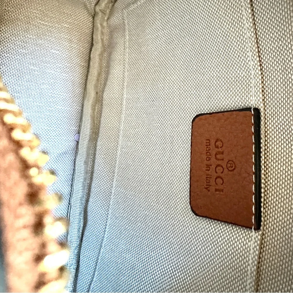 Women's Tan Leather Bag - Picture 10 of 11